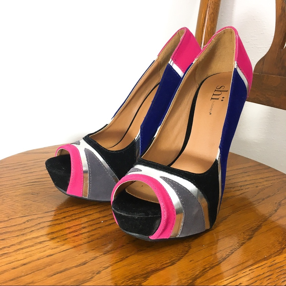 SHI by Journeys Clubbing Platform Heels